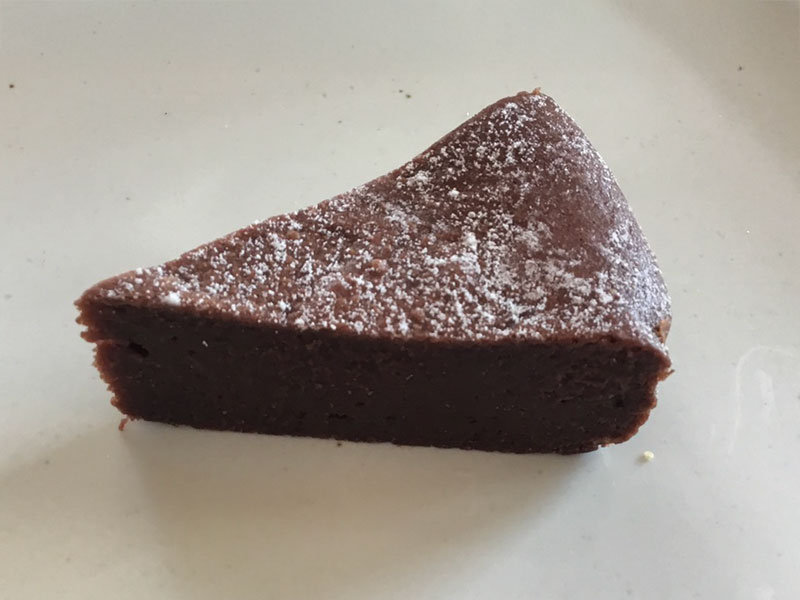 クリスマスデザート「ガトーショコラ」